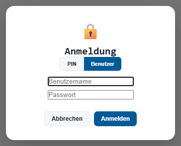 Passwort-Ändern-Dialog